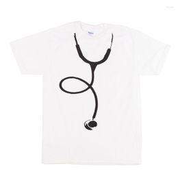 Men's T Shirts OFFICIAL Stethoscope Novelty T-shirt Licensed Band Merch ALL SIZES High Quality Custom Printed Tops Hipster