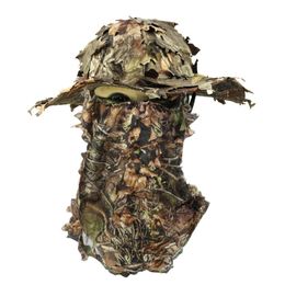 Outdoor Hats Hunting Fishing Hat Men's Outdoor Tactical Military Camouflage Jungle Balaclava Mask Airsoft Tactical Hiking Chest Hat 230520