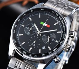 2023 New Watch Men's Leisure Diamond Watches Gold Steel Case Stainless steel Quartz Wristwatch Strap Male Relogio Masculino AMN1