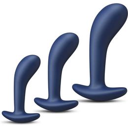 factory outlet Butt Plug long-term wear 3-piece silicone plug training set prostate sex toy with speaker base suitable for beginners and advanced users