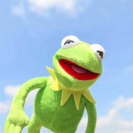 Novelty Items 40cm Kermit Plush Doll for Kids Sesame Street Frog Muppet Stuffed Doll Ideal for Birthday Christmas G230520