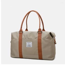 Duffel Bags Women's Travel Bag Short Distance Luggage Storage Large Capacity Handbag Female Oxford Cloth Lightweight