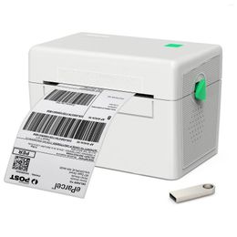 4x6 Direct Thermal Label Printer USB Paper High-Speed Barcode Maker