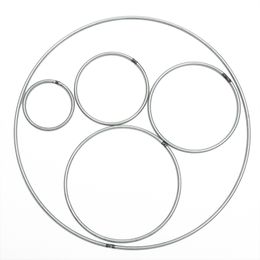 10pcs 35-400mm Dream Catcher Reve Circle Rings Findings Hanging Round Circle Metal Pour Attrape Reve Net Jewellery Keychain DIY