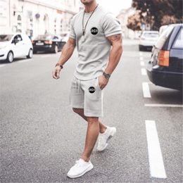 Men s Tracksuits Summer Fashion T shirts Set For Men Oversized 3D Printed Simple Tracksuit Sports Breathable Outfit Vintage Outdoor Suit 230522