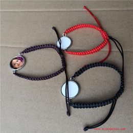 Bangle sublimation blank rope bracelets fashion hot transfer printing bracelet Jewellery blank customizable custom supplies 15pieces/lot
