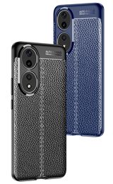 Leechee Soft TPU Cases For Huawei Honour 100 Pro X50i+ Nova 12 Samsung A35 A55 5G M54 Redmi 13C K70 K70E Note 13 Xiaomi 14 Ultra Fashion Litchi Grain Mobile Phone Cover Case