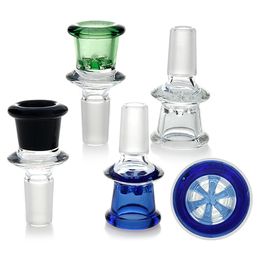 New Design Mobius Glass Bowl With 14mm 14.4mm Male Joint Glass Smoking Bowls 18.8mm 18mm Size Smoking Accessories Wholesale