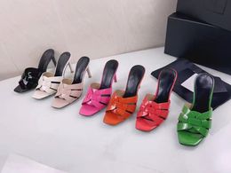 Sandale im europäischen Stil, Gladiator, hochwertige klassische Schuhe, modisch, sexy, dünner Absatz, Slipper, lässig, vielseitig, Bankettball, Ledersohle, feine Verpackung, Webstil