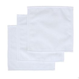Cleaning Cloths Sublimation Blank Polyester/Cotton Towel 30X30Cm Diy Heat Transfer Printing Drop Delivery Home Garden Housekee Organ Dhl46
