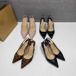 Дизайнер сандалий Kate Женская обувь высокой каблуки