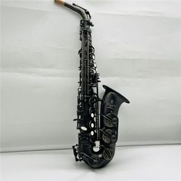 YAS-875EX Alto Saxophone Eb Tune Black Nickel Plated Professional Woodwinds With Sax Case Accessories