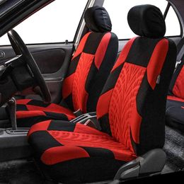 Car Seat Covers Universal Selling Comfortable Tire Track Splicing Automobile Styling Protector Interior AccessoriesCar