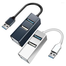 Universal USB Hub 4 Port 3.0 Multi Splitter Adapter OTG Data Transfer For Laptop PC Accessories