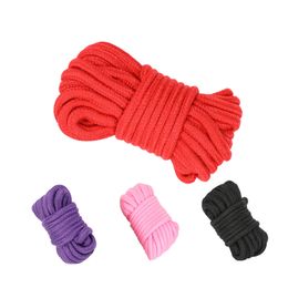 20m Cotton Rope Female Adult Sex products Slaves BDSM Bondage Soft Rope Adult Games Binding Rope Role-Playing Sex Toy