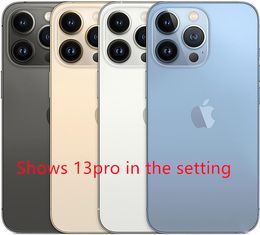 Apple Original iphone X in 13 pro 스타일 전화 잠금 해제 13pro boxCamera 외관 3G RAM 256GB ROM 스마트폰