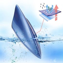 Upgraded Signal Universal Car Shark Fin Antenna Auto Roof FM AM Radio Aerial Replacement Car Accessories for Dodge Toyota Ford