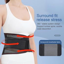 Waist Support Minimalistic Sports Belt Fine-wrapped Edges Steel Surround Fit Plate Training -Absorption