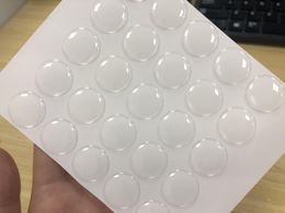 Components Wholesale 1000pcs Round Transparent/Clear Epoxy Adhesive Sticker Domes Cups 30mm For DIY Jewellery Making