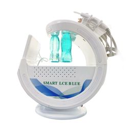 Smart Ice Blue Hydra Dermabrasion Facial Oxygen Jet Water Peeling Beauty Machine With Skin Analyzer Hydro Skin Professional Hydra Dermabrasion