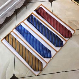 Silk tie Classic tie brand men wedding casual narrow tie gift box packaging 8.0cm