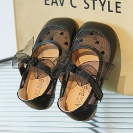 Çocuk Ayakkabı Kelebek Knot Sandalet Kızlar Elbise Partisi Prenses Ayakkabı Çocukları Okul Düğün Tek Ayakkabı