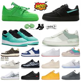 Classic Sneakers 1s Running Shoes white low Original Trainers Nail Art react White Ice Beige Triple Black University Gold Sup White Black Skeleton Men Women Sports