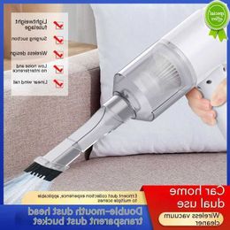 Car New Car 2 in 1 Wireless Handheld Car Vacuum Cleaner 2000PA Suction Portable Dust Buster for Home Office Car Interior Air Blower