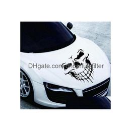 Car Stickers Quality Styling Fashion Hood Side Door Spersonality Reflective Funny Cars Sticker Large Medium Accessories Drop Deliver Dhaju