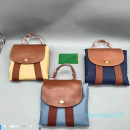 Designer-Leisure Ladies Phone Bag Purse Handbag Crossbody Travel Nylon Zipper Student Backpack Folding Shoulder Bags