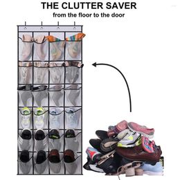 Storage Bags Long-lasting Mesh Bag Sundries Shoe 4 Hooks Classification Keep Tidy