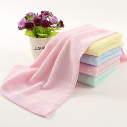 25x50cm bamboo Fibre wash towel baby adult and children towel Clean face towel soft, absorbent and skin-friendly