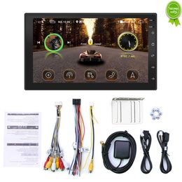 Car New 2din Car Radio Android multimedia player Autoradio 2 Din 7'' Touch screen GPS WIFI Bluetooth FM auto audio player stereo