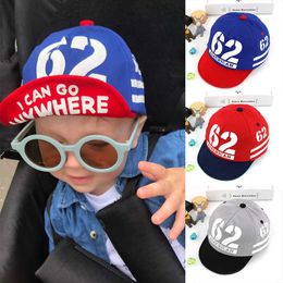 Caps Hats Printed digital baseball cap summer cotton baby hat outdoor toddler girl sun visor G220522