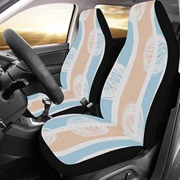 Car Seat Covers Custom Snowflake Christms Tree For Front Of 2 Vehicle Protector Pet Mat Fit Most Truck