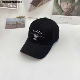 2023 letters embroidered baseball cap men and women's fashion hard top wide brim big duck tongue tide cap street visor