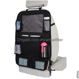 Car Organizer Update Version Seat Back Oxford Cloth Mtipocket Travel Storage With Ipad Bag Hanger Organizing Box Accessories Drop De Dhfph