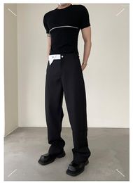 Men's Pants 27-46 2023 Men Women Clothing Yamamoto Style Original Niche Gentleman Lovers Straight Trousers Plus Size Costumes