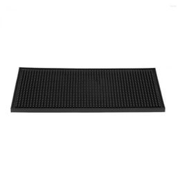 Table Mats Rubber Service Bar Mat Heavy Duty Home And Drip Cocktail Bartender Tea Cup Mug Set Waterproof Kitchen Placema