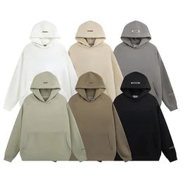 mens hoodies women man designer hoodie men sweatshirts long sleeve sweat shirt FOG double line solid Colour plate men sweater oversized hoodie designer sweatshirt