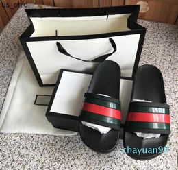 Sandals 2021 Slide Sandals Designer Shoes Luxury Summer Fashion Wide Flat Slipper men and women Sandal Flip Flops J230522