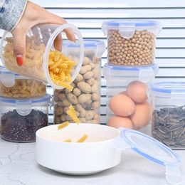 Storage Bottles Grain Tank Moisture-proof With Lid Good Sealing Cereal Container