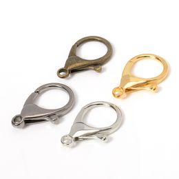 10pcs 35mm Big Lobster Clasps Keyring Hook Connector for DIY Keychains Making Accessories for Jewellery Making Crafts Wholesale