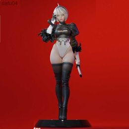 Anime Manga LindenKing Garage Kits A584 3D Scale YoRHa No.2 Type B 2B Figure GK Model Unpainted White-Film Collections To Modellers L230522