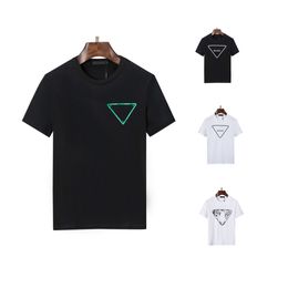 Mens T shirt Soft tshirts Shirts for Men Cooling Crew Neck Casual Basic Tee Shirt Tops Luxurys Letter Cotton Tshirts Clothing Polos Short Sleeve High Quality Clothes