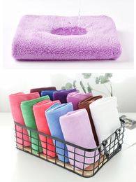 Hotel Bath Towel Wash Hand Towels Terry Towel Solid Colour Quick DryMultifunctional Towel Ultra Soft Microfiber Fabric Face Towel