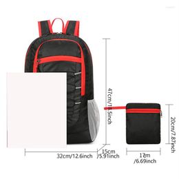 Backpack 2023 Travel Leisure Men Outdoor Climbing Multi Function Women Folding Lightweight Bag