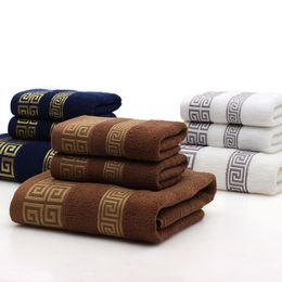 Soft Cotton Bath Towels Large Absorbent Bath Beach Face Towel Luxury Hand Face Sheet Adult Men Women Towel Set