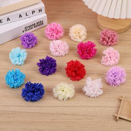 Decorative Flowers Five-Layer Carnation Soap Flower Head Mother's Day Bouquet Gift Simulation DIY Handmade Material Accessories