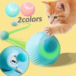 Cat Toys Gravity Smart Cat Ball Toys Catnip Sounding Kittens Bite Interactive Rolling Playing Ball Training Squeaky Toy Pet Supplies New G230520